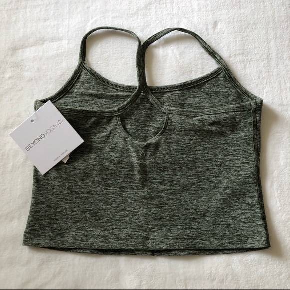 NWT Beyond Yoga Spacedye Slim Cropped Tank Top - Picture 6 of 6